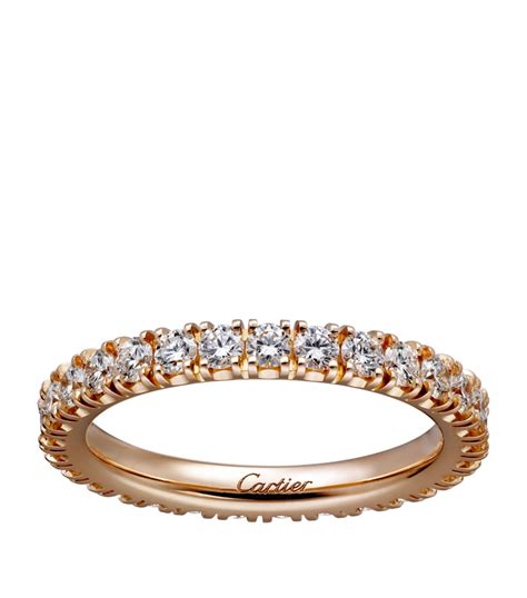 cartiar ring|cartier pink gold rings.